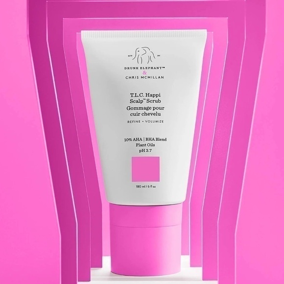 Drunk Elephant T.L.C. Happi Scalp Scrub
180 ml 6 fl oz PH 3.7 10% AHA BHA Blend - Picture 11 of 13